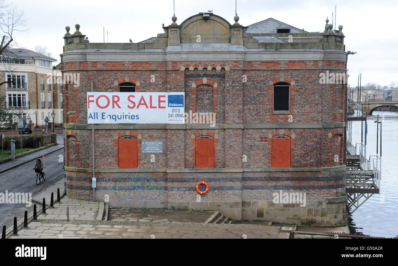 Geschlossenen Kneipen Stockfoto