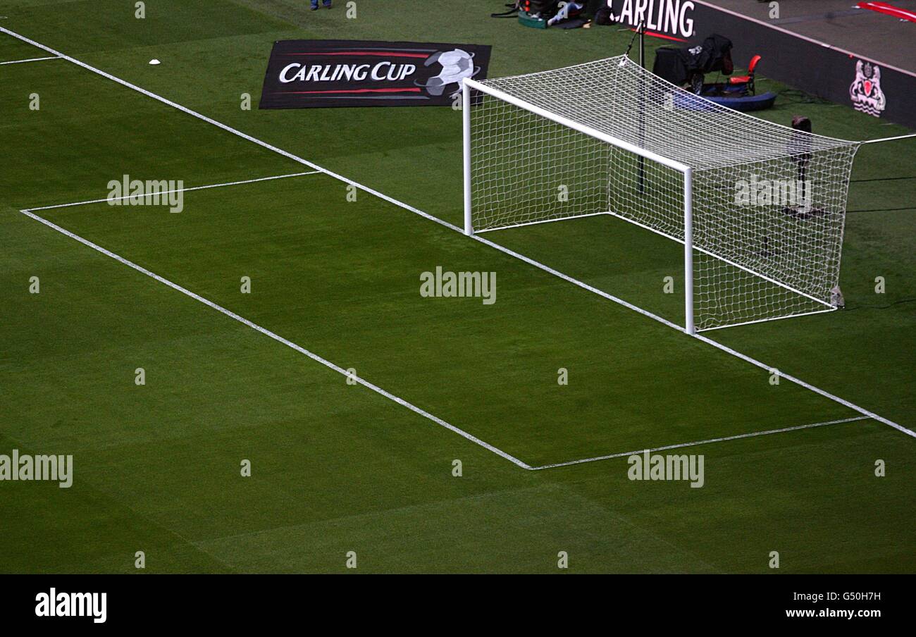 Fußball - Carling Cup - Finale - Cardiff City V Liverpool - Wembley-Stadion Stockfoto