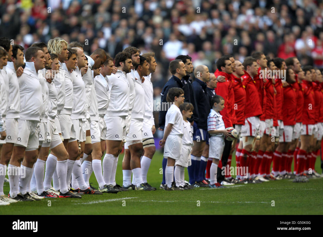 Rugby-Union - RBS 6 Nations Championship 2012 - England V Wales - Twickenham Stockfoto