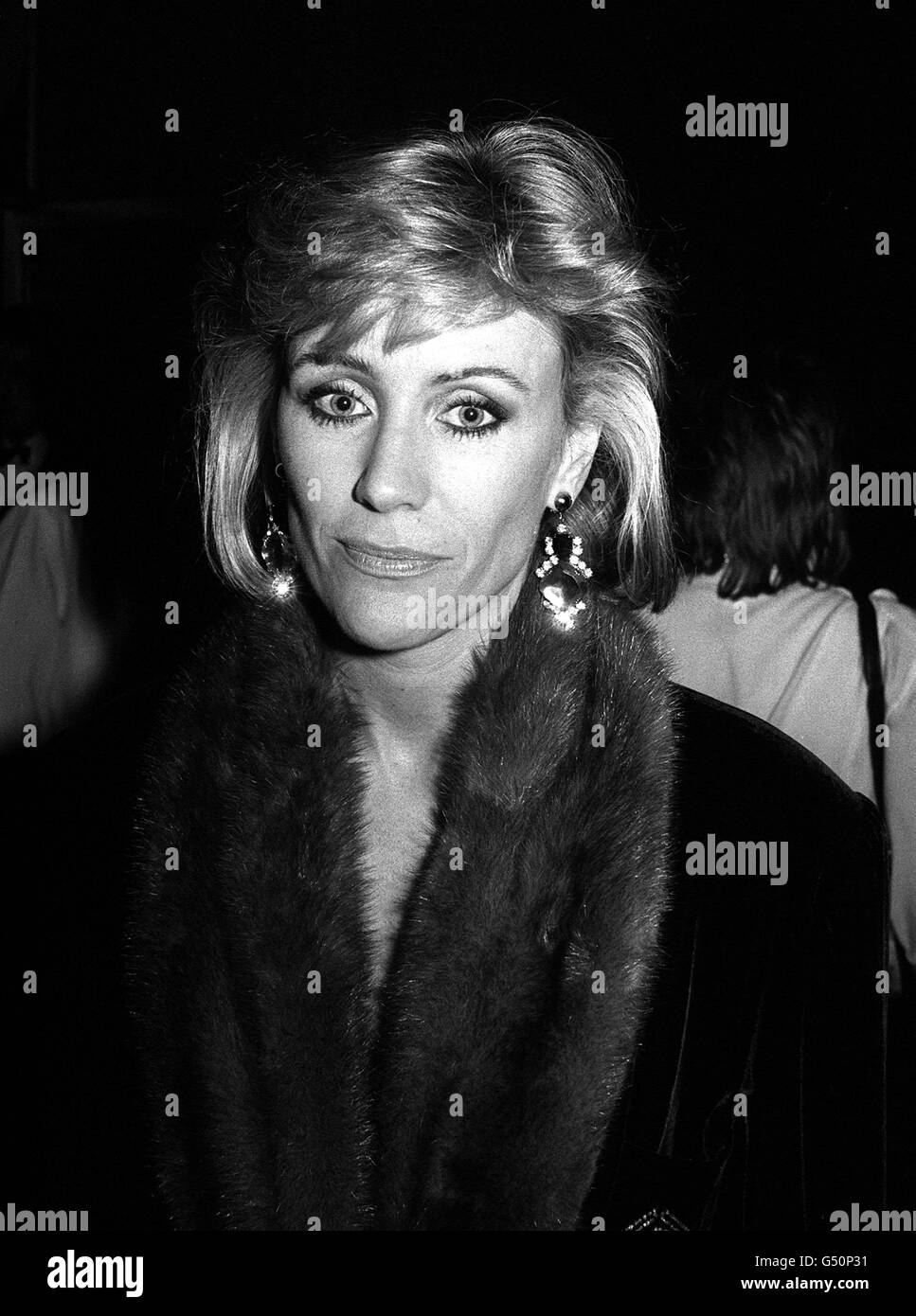 Angie Best, ehemalige Ehefrau des Ex-Fußballers George Best, die ihr eigenes Public Relations-Geschäft gegründet hat und mit ihrem 6-jährigen Sohn Callum lebt. Stockfoto