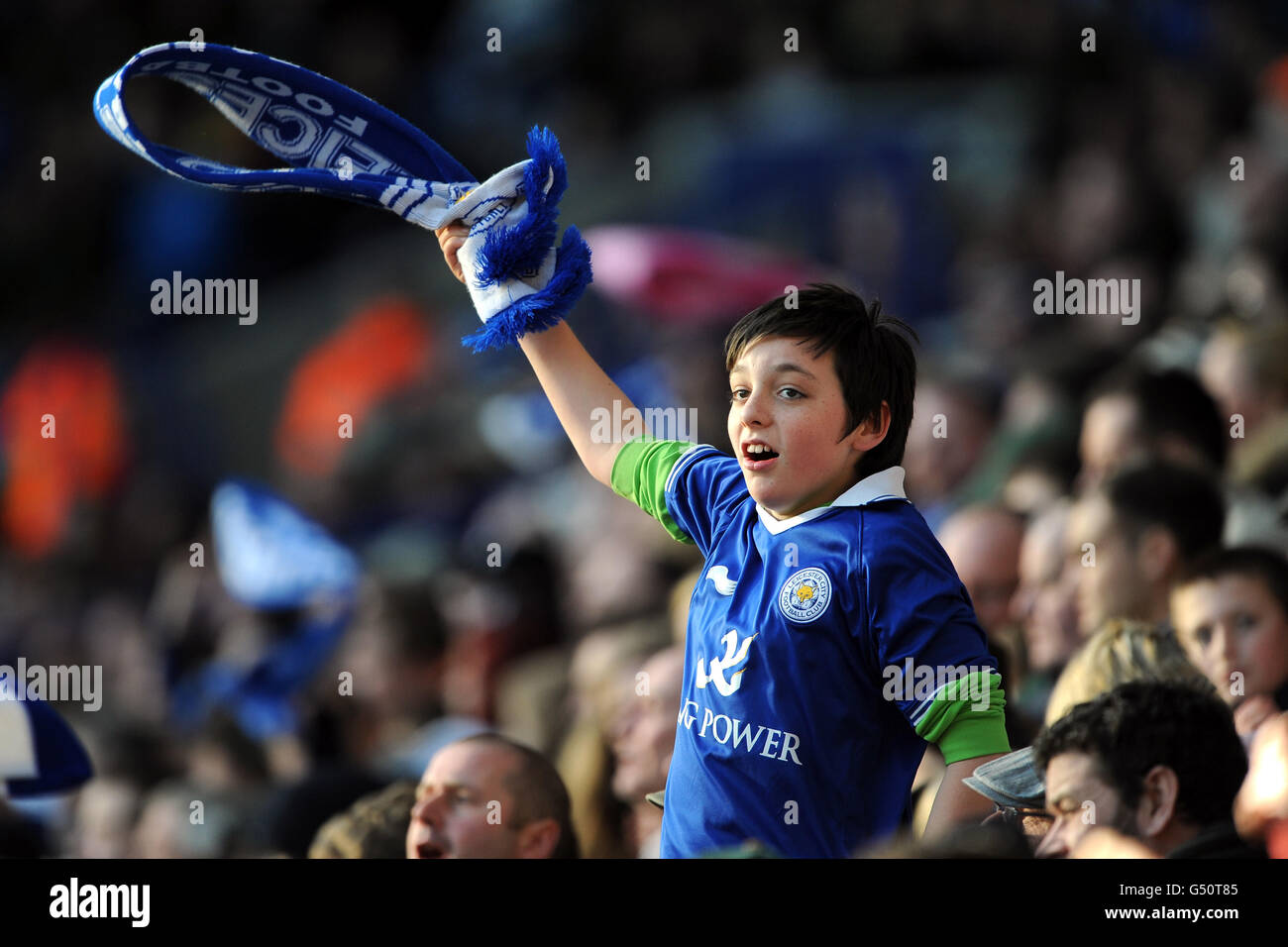 Fußball - Npower Football League Championship - Leicester City gegen Coventry City - der King Power Stadium Stockfoto