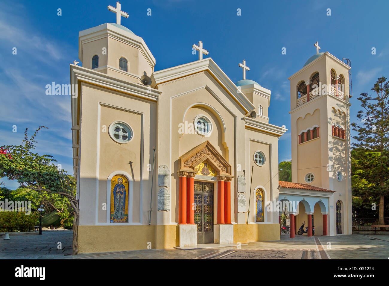 Kirche der Agia Paraskevi Kos Stadt Griechenland Stockfoto