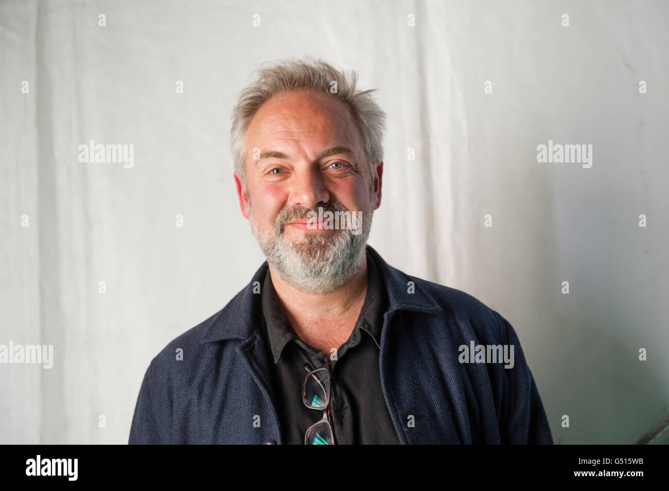 Sam Mendes, Theaterregisseur, bei The Hay Festival of Literature and the Arts Mai / Juni 2016 Stockfoto