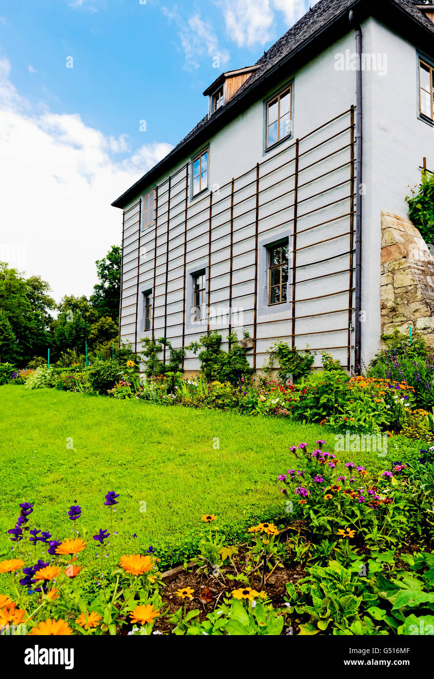 Weimar Goethes Gartenhaus An Der Ilm Gartenhaus Von Goethe Stockfotografie Alamy
