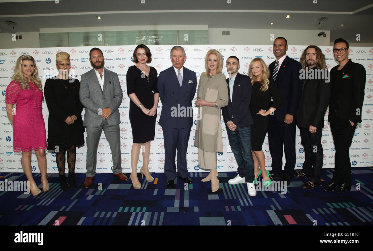 Der Prinz Vertrauen & l ' Oreal Paris feiern Erfolg Awards Stockfoto