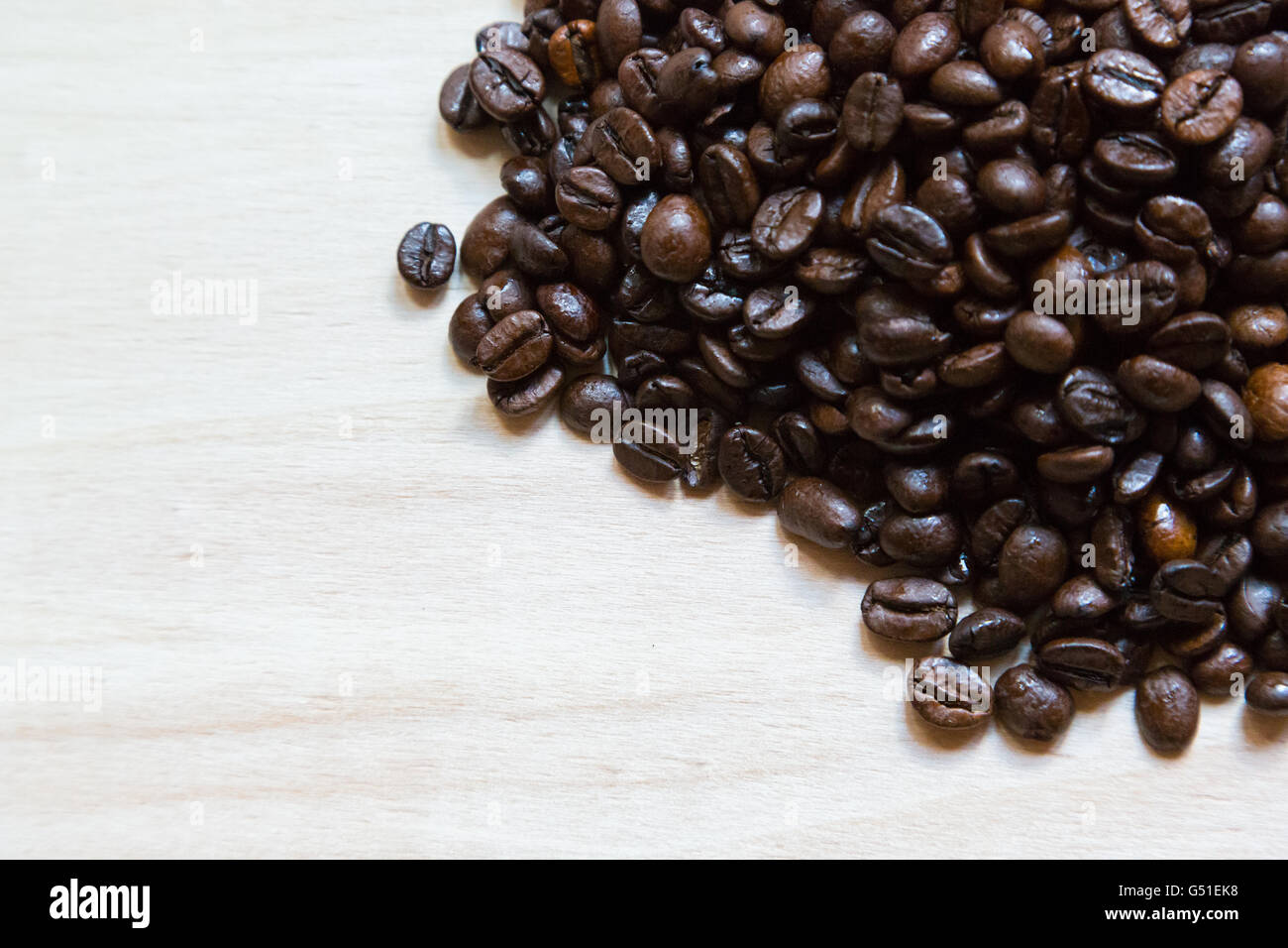 Kaffee Bohnen Stockfoto