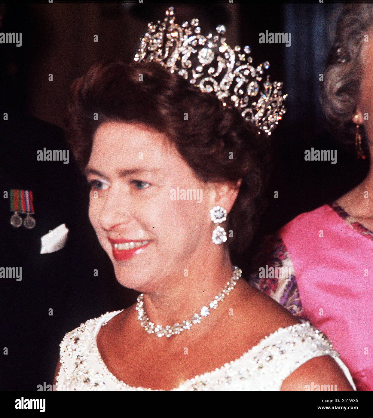 Royalty - Königin Elizabeth II Silver Jubilee Stockfoto