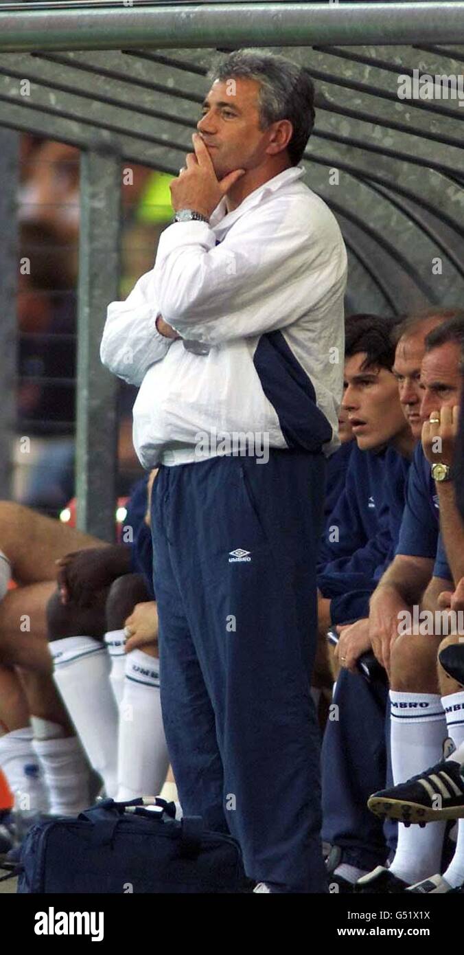 Euro 2000 England gegen Portugal Stockfoto