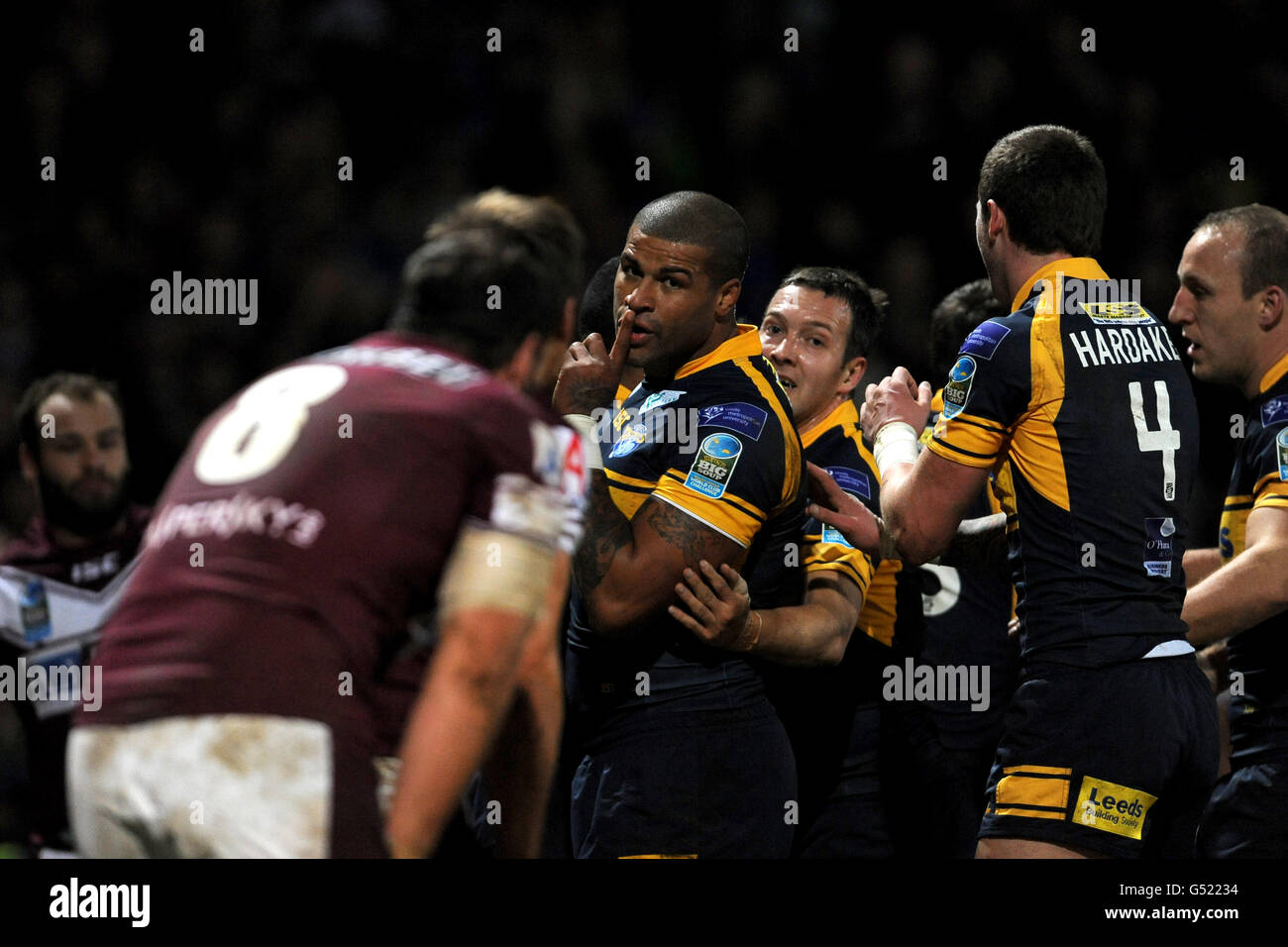 Rugby League - der 2012 Heinz große Suppe World Cup Challenge - Leeds Rhinos V Manly Sea Eagles - Headingley Carnegie Stockfoto