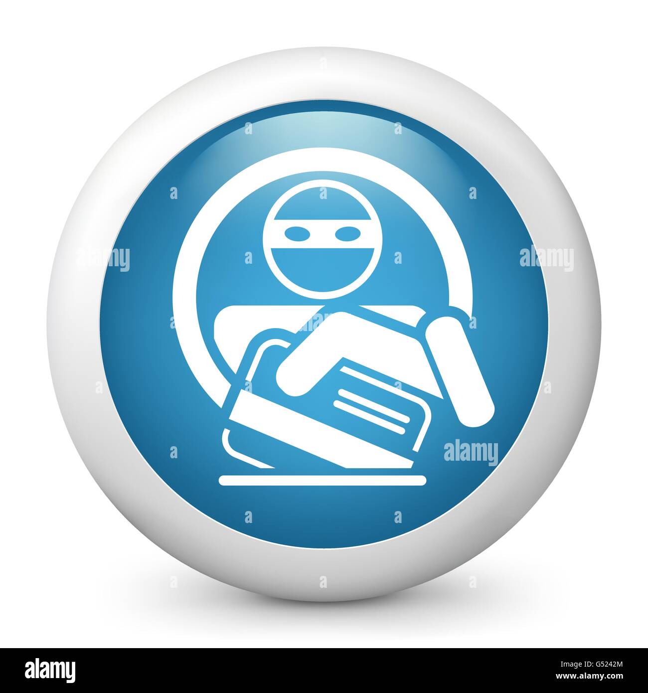 Kreditkarten-Diebstahl Stock Vektor