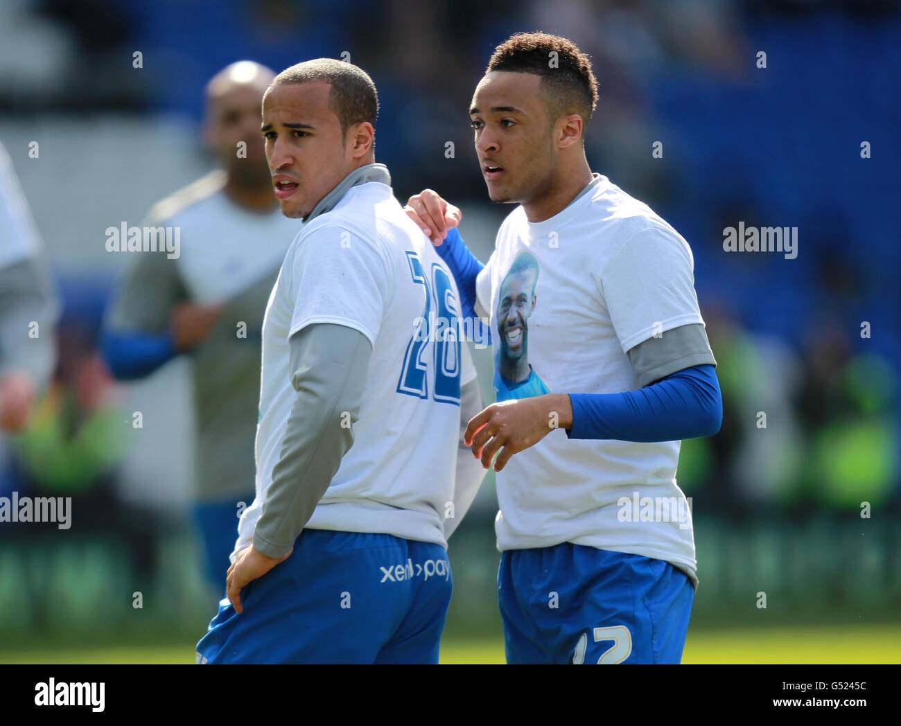 Fußball - Npower Football League Championship - Birmingham City gegen Cardiff City - St Andrews Stockfoto