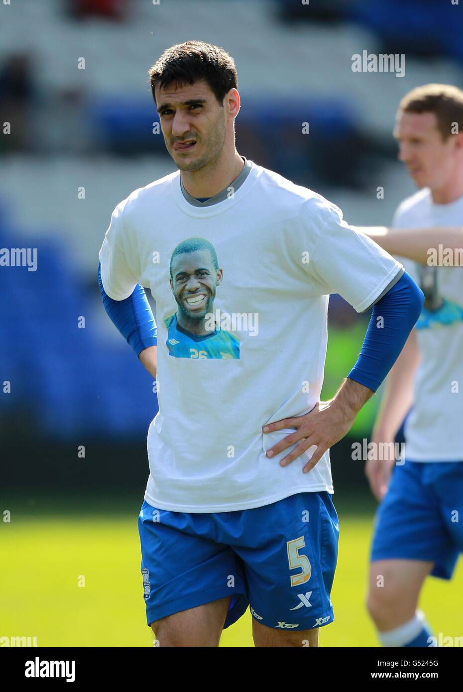 Fußball - Npower Football League Championship - Birmingham City gegen Cardiff City - St Andrews Stockfoto