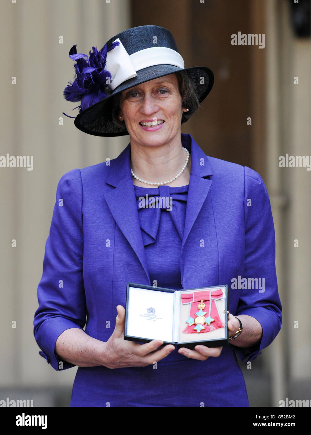 Investitur von Buckingham Palace Stockfoto