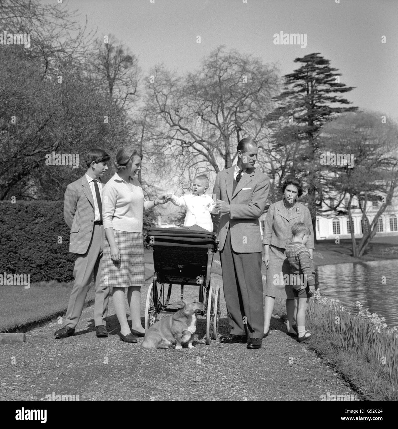 GEMA - die königliche Familie feiern 39. Geburtstag der Königin - Frogmore House, Windsor Stockfoto