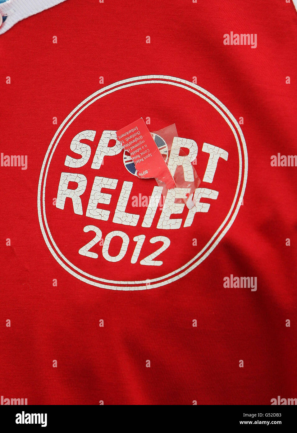 Sport Relief 2012 Stockfoto