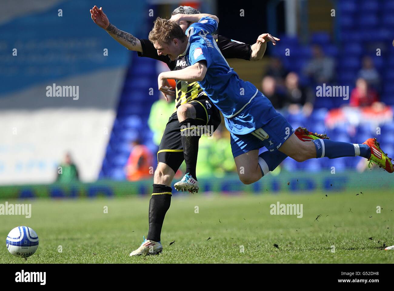 Fußball - Npower Football League Championship - Birmingham City gegen Cardiff City - St Andrews Stockfoto