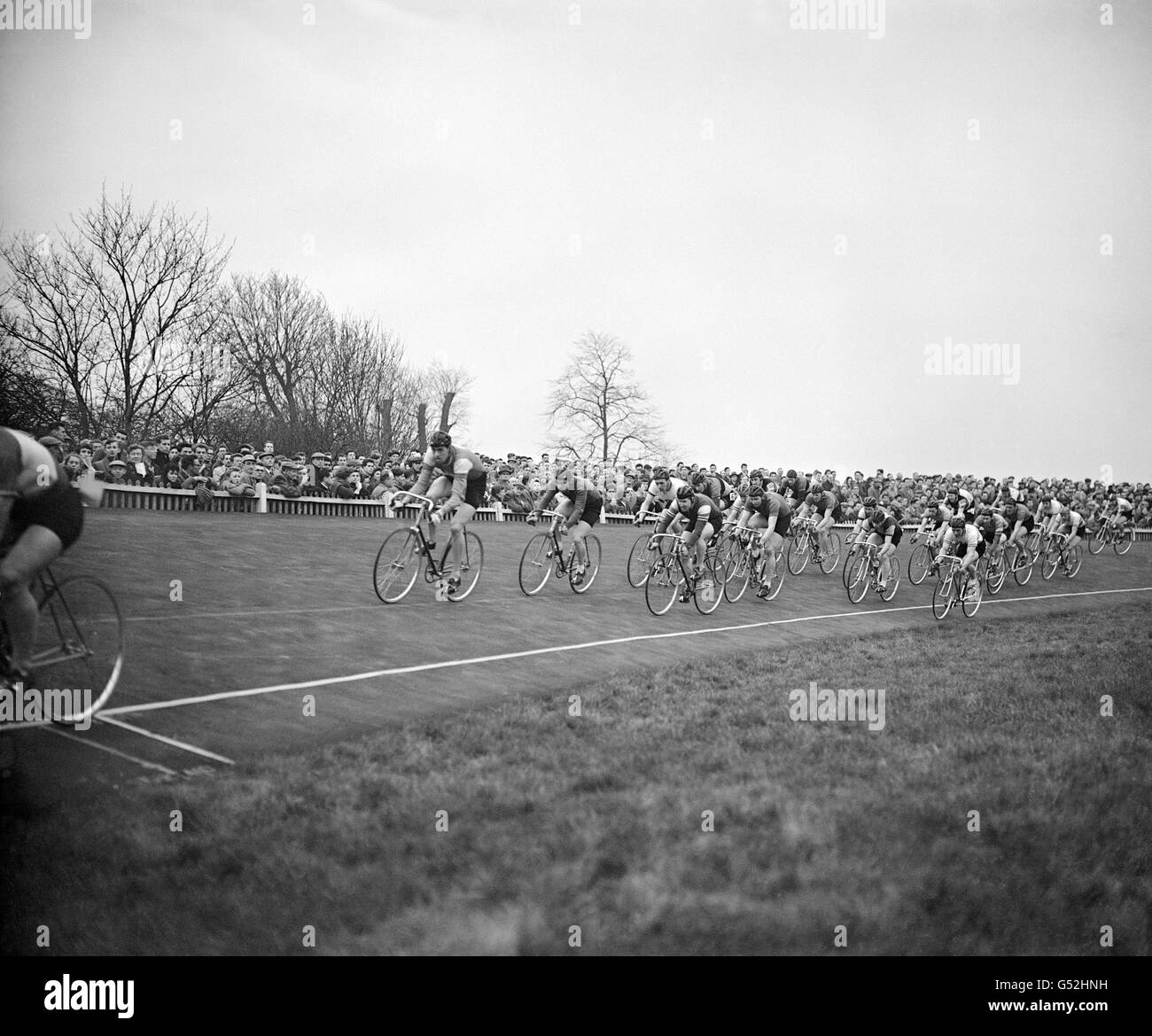 Radfahren - südlichen Grafschaften Meeting - Herne Hill Stockfoto