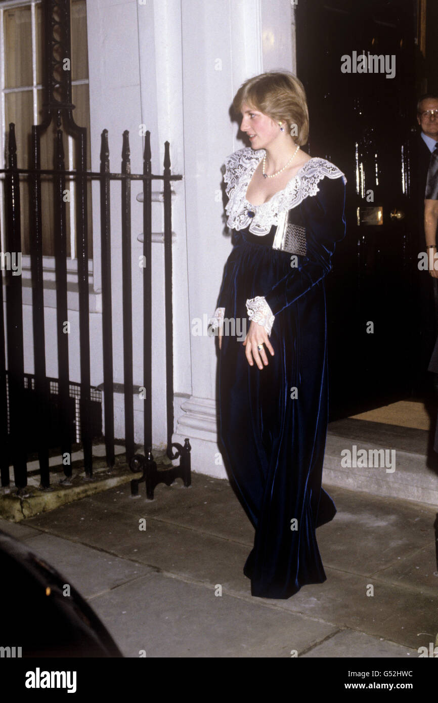 Royalty - Prinzessin von Wales - 11 Downing Street, London Stockfoto