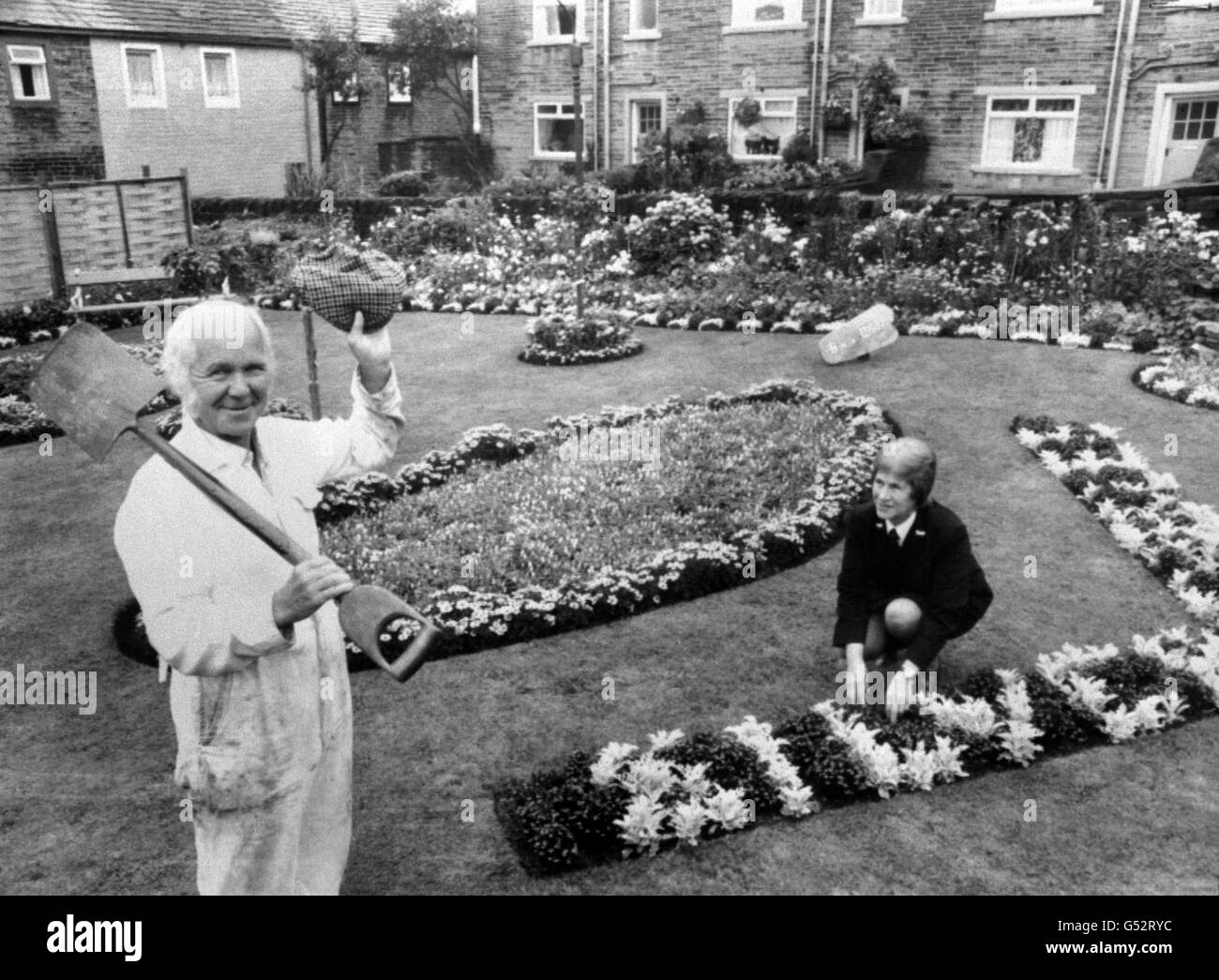 Lifestyle & Freizeit - Gartenarbeit - Bradford Stockfoto