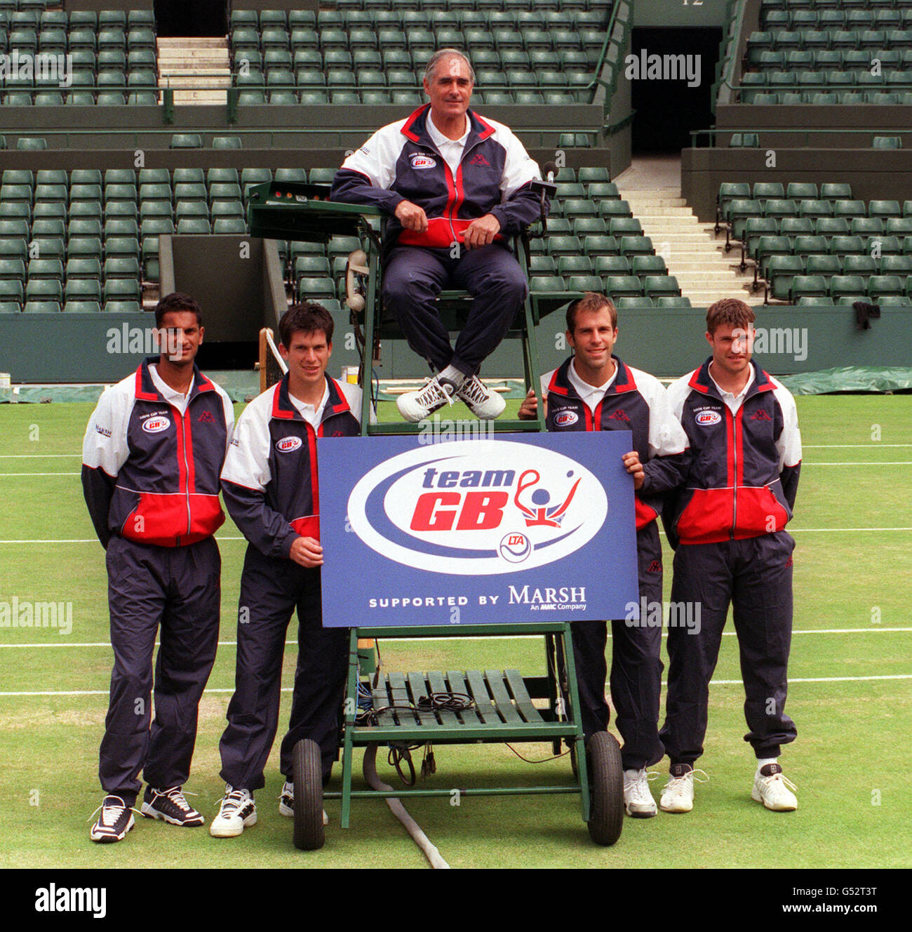 GB Davis Cup Team Greg & Tim Stockfoto