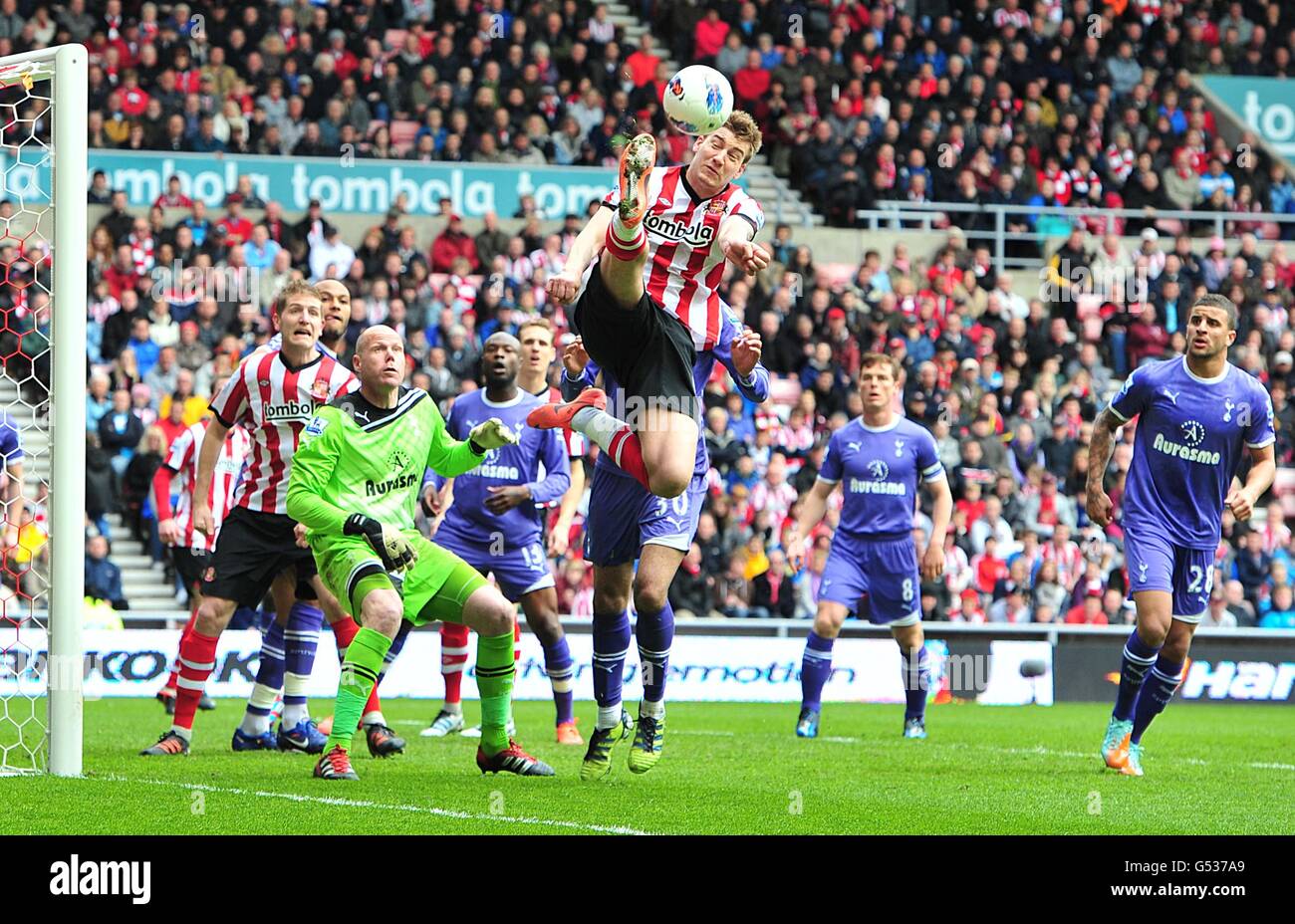 Fußball - Barclays Premier League - Sunderland V Tottenham Hotspur - Stadium of Light Stockfoto