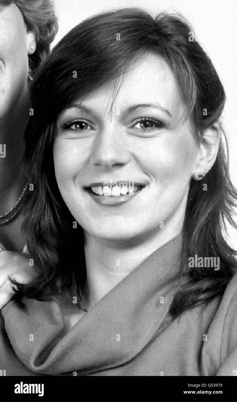 Fehlende Suzy Lamplugh Stockfoto