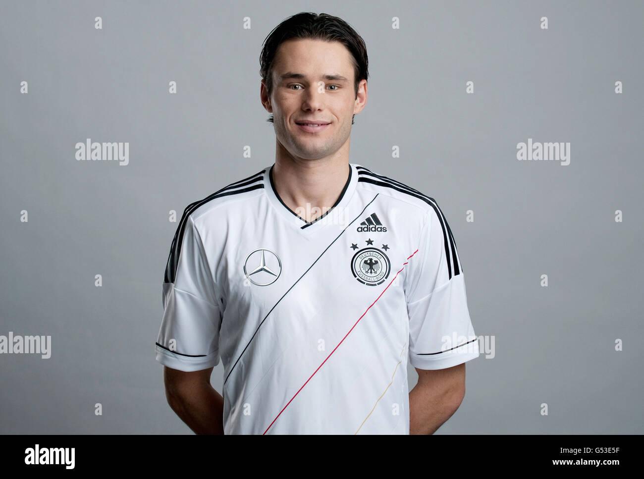 Christian Traesch, bei der offizielle Porträt-Foto-Session von der deutschen Herren-Fußball-Nationalmannschaft am 14. November 2011 Stockfoto
