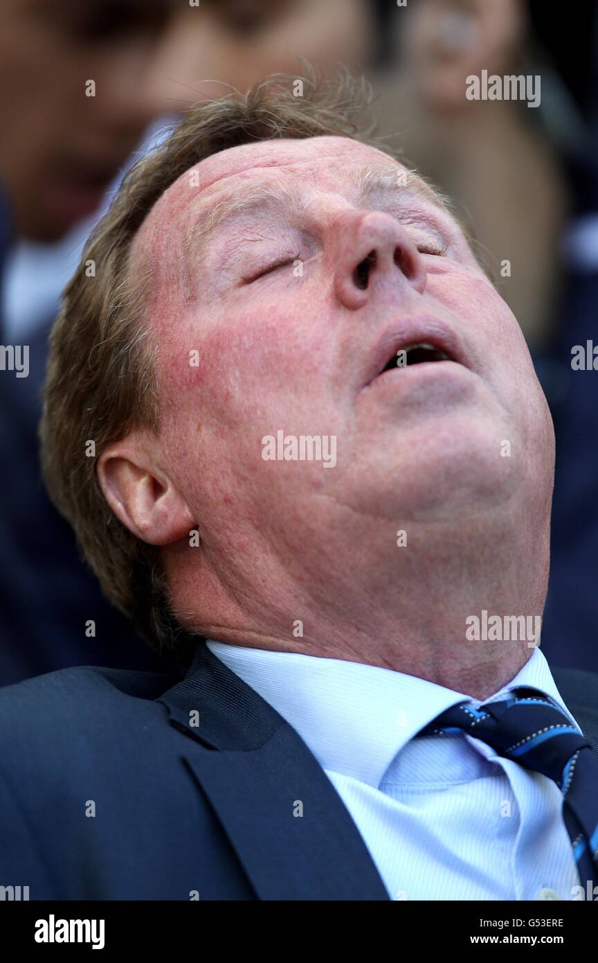 Fußball - FA Cup - Halbfinale - Tottenham Hotspur gegen Chelsea - Wembley Stadium. Harry Redknapp, Manager von Tottenham Hotspur Stockfoto