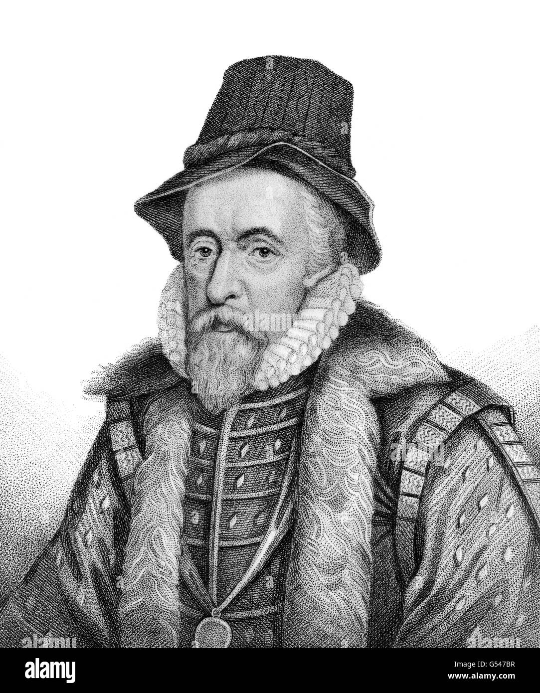 Thomas Sackville, 1. Earl of Dorset, 1536-1608, ein englischer Staatsmann, Dichter und Dramatiker. Stockfoto