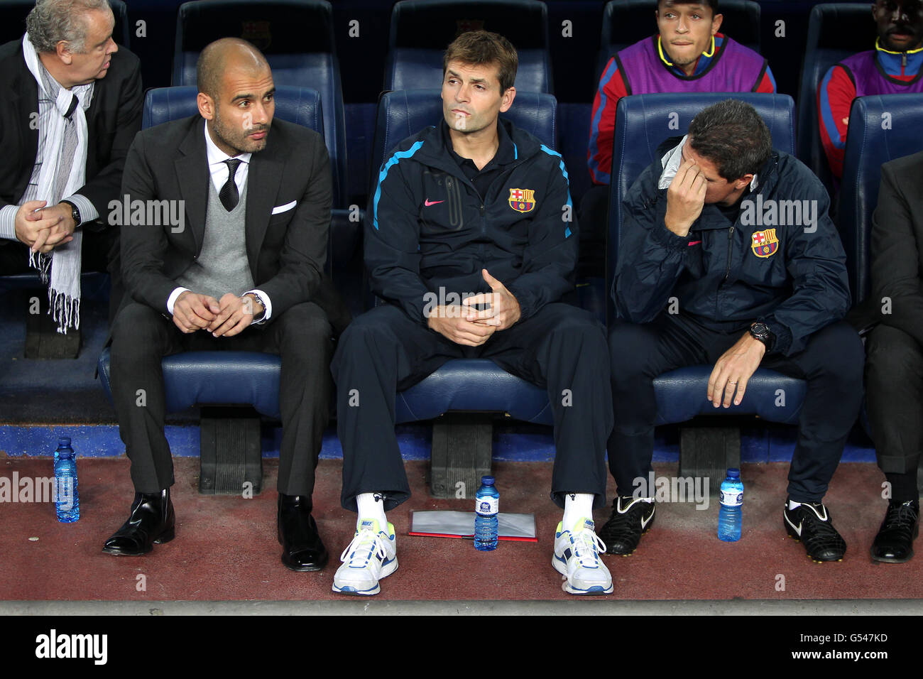 Fußball - UEFA Champions League - Gruppe D - Barcelona V FC Kopenhagen - Camp Nou Stockfoto