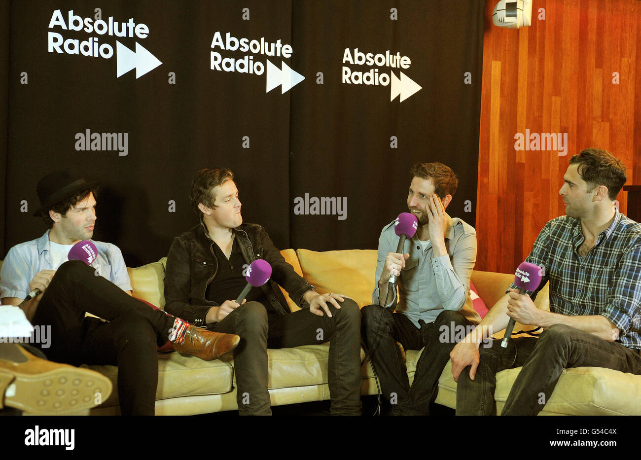 Keane Absolute Radio Stockfoto