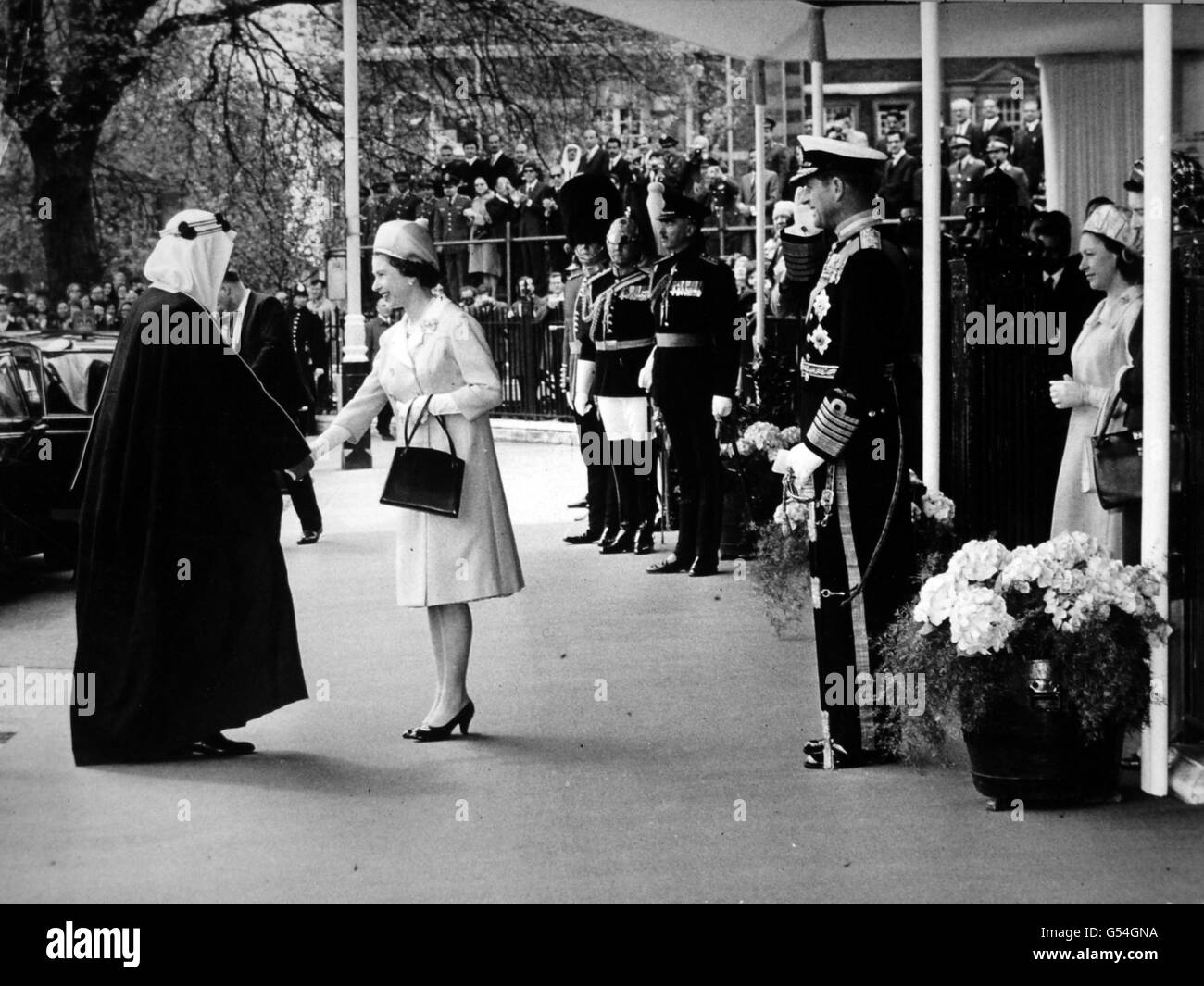 König - König Faisal Staatsbesuch in Großbritannien - London Stockfoto
