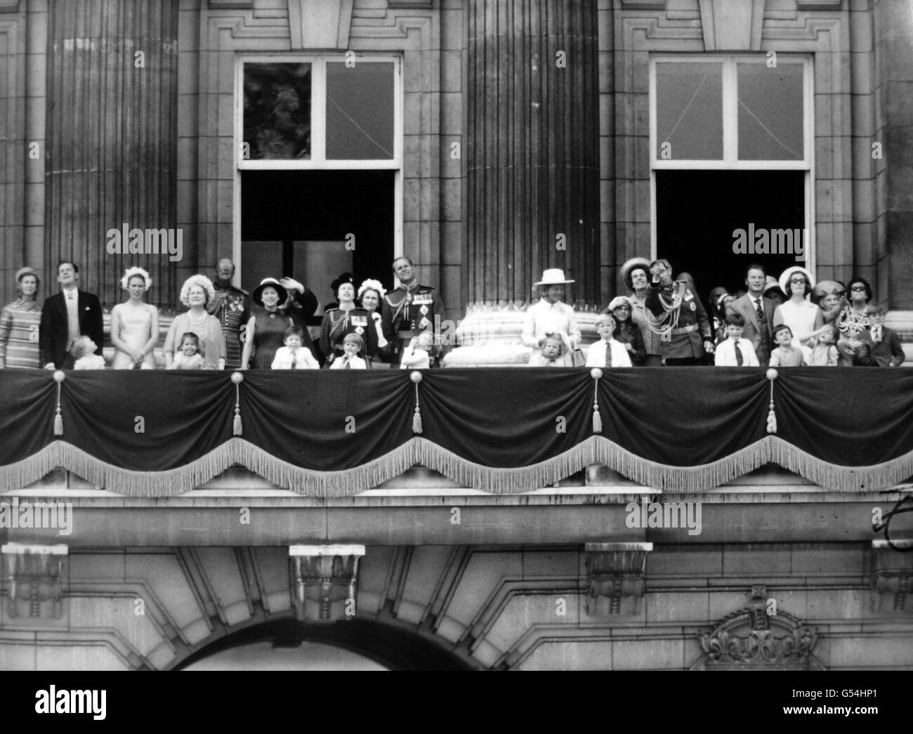 Royalty - Trooping die Farbe - London Stockfoto