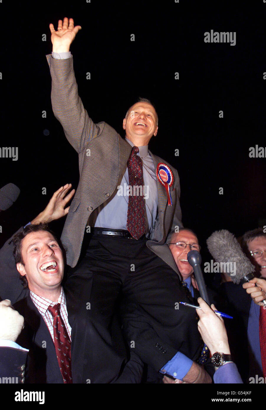 Ulster Wahlen William McCrea Stockfoto