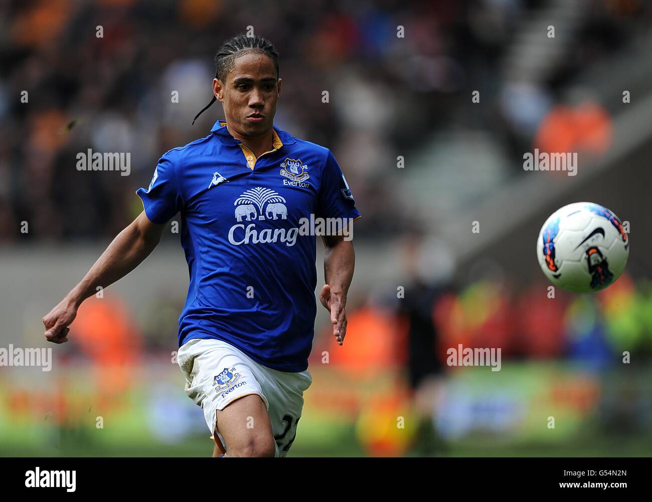 Fußball - Barclays Premier League - Wolverhampton Wanderers V Everton - Molineux Stadium Stockfoto