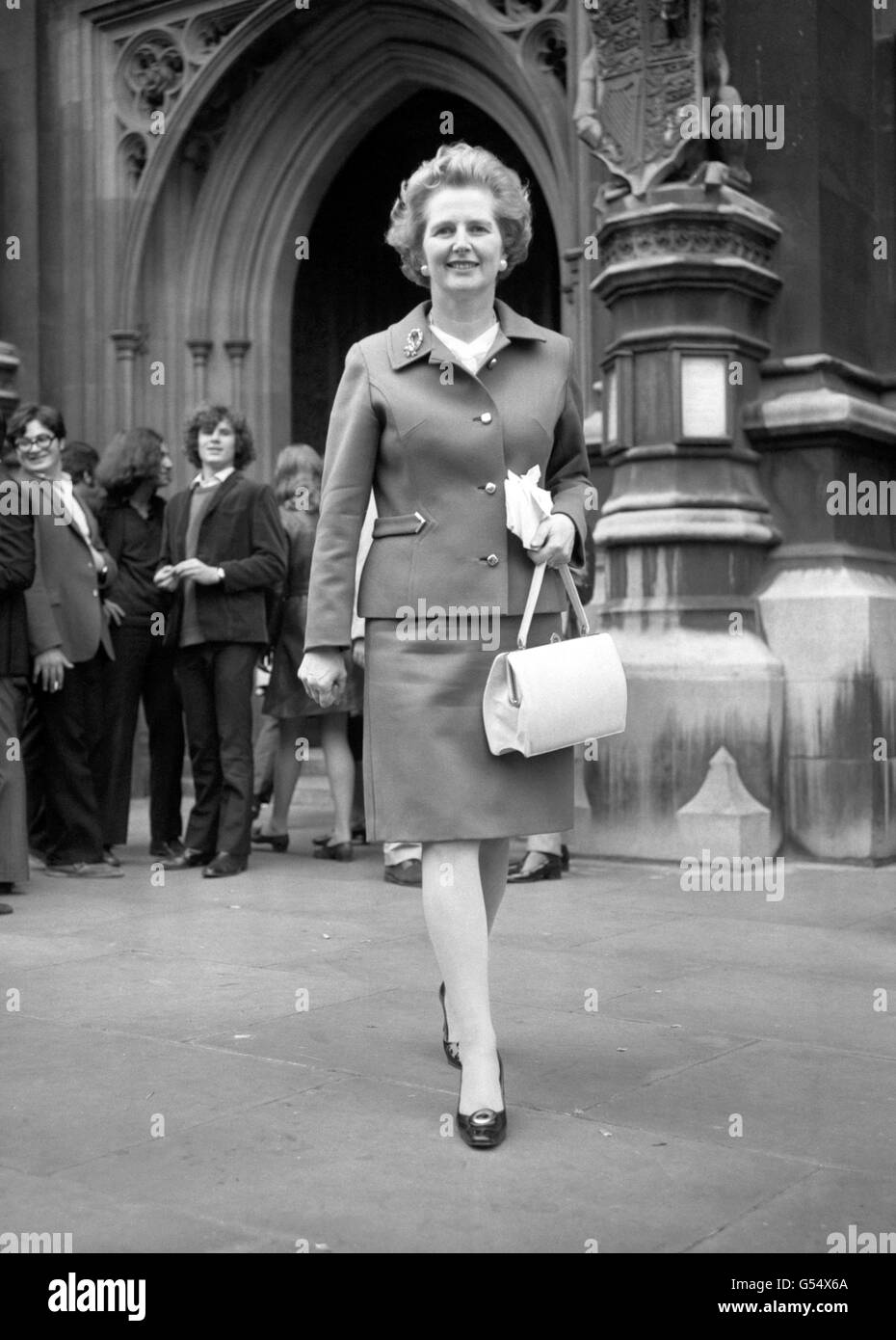 Margaret Thatcher - Schatten Ausbildung Sekretärin - 1969 Stockfoto