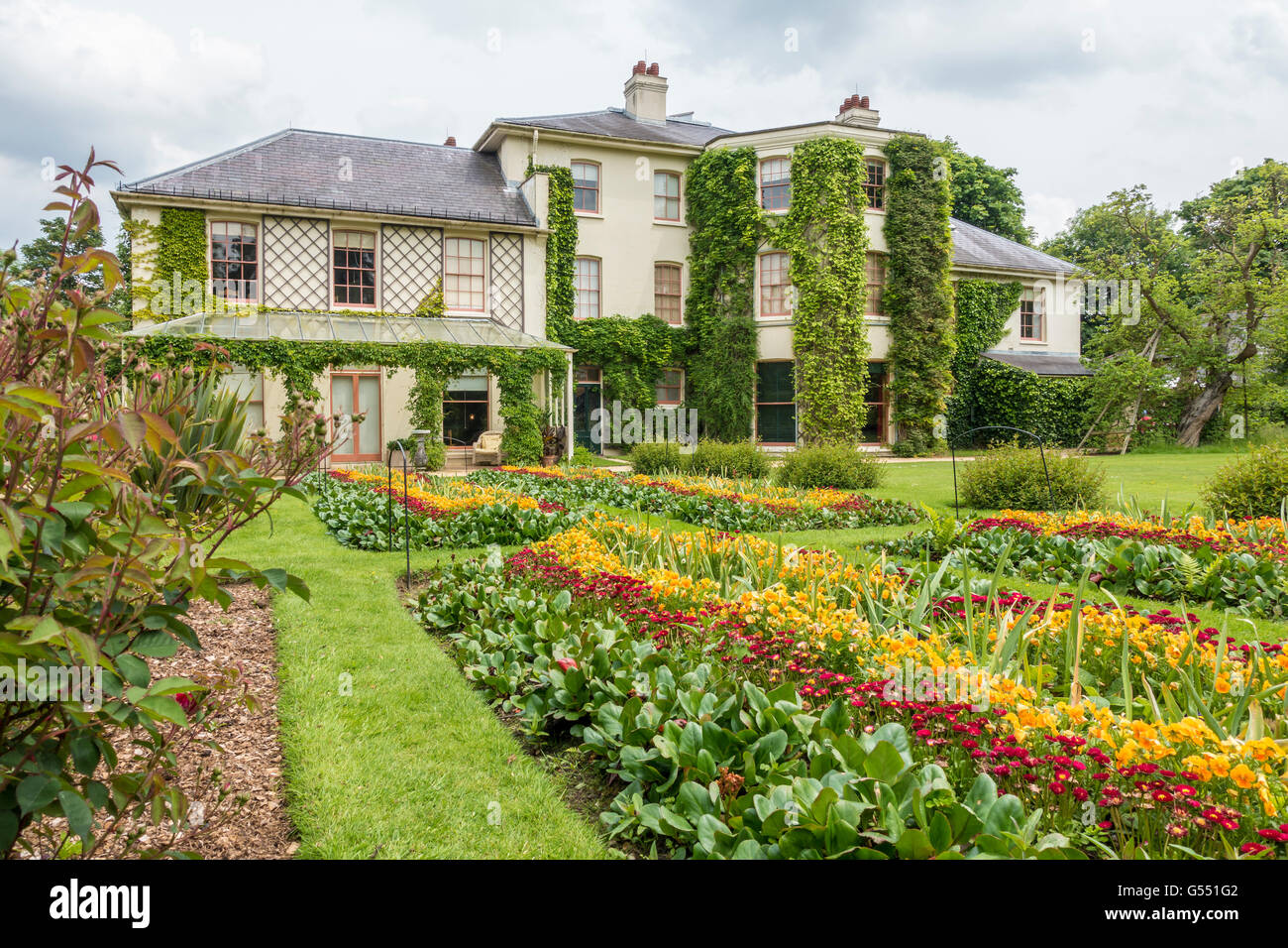 Hotel Haus und Garten Hotel Kent Charles Darwin Stockfoto