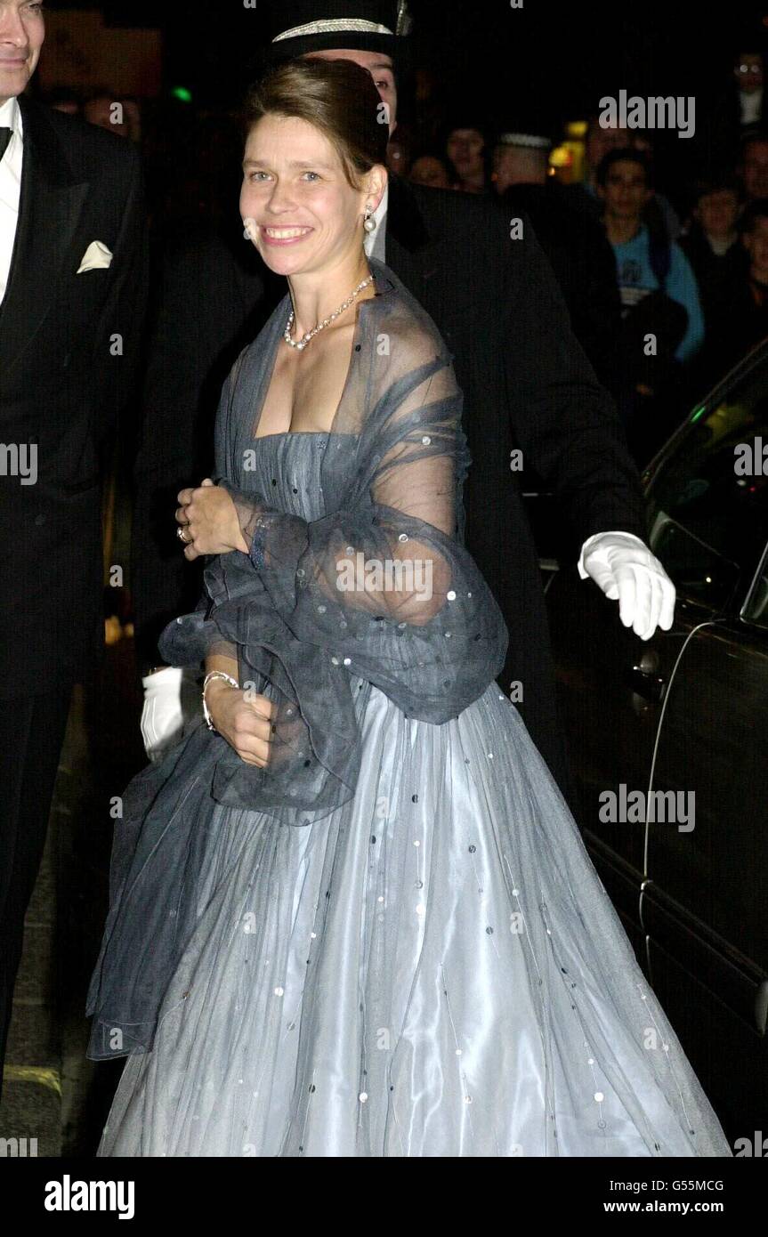 Sarah Chatto Ankunft Stockfoto