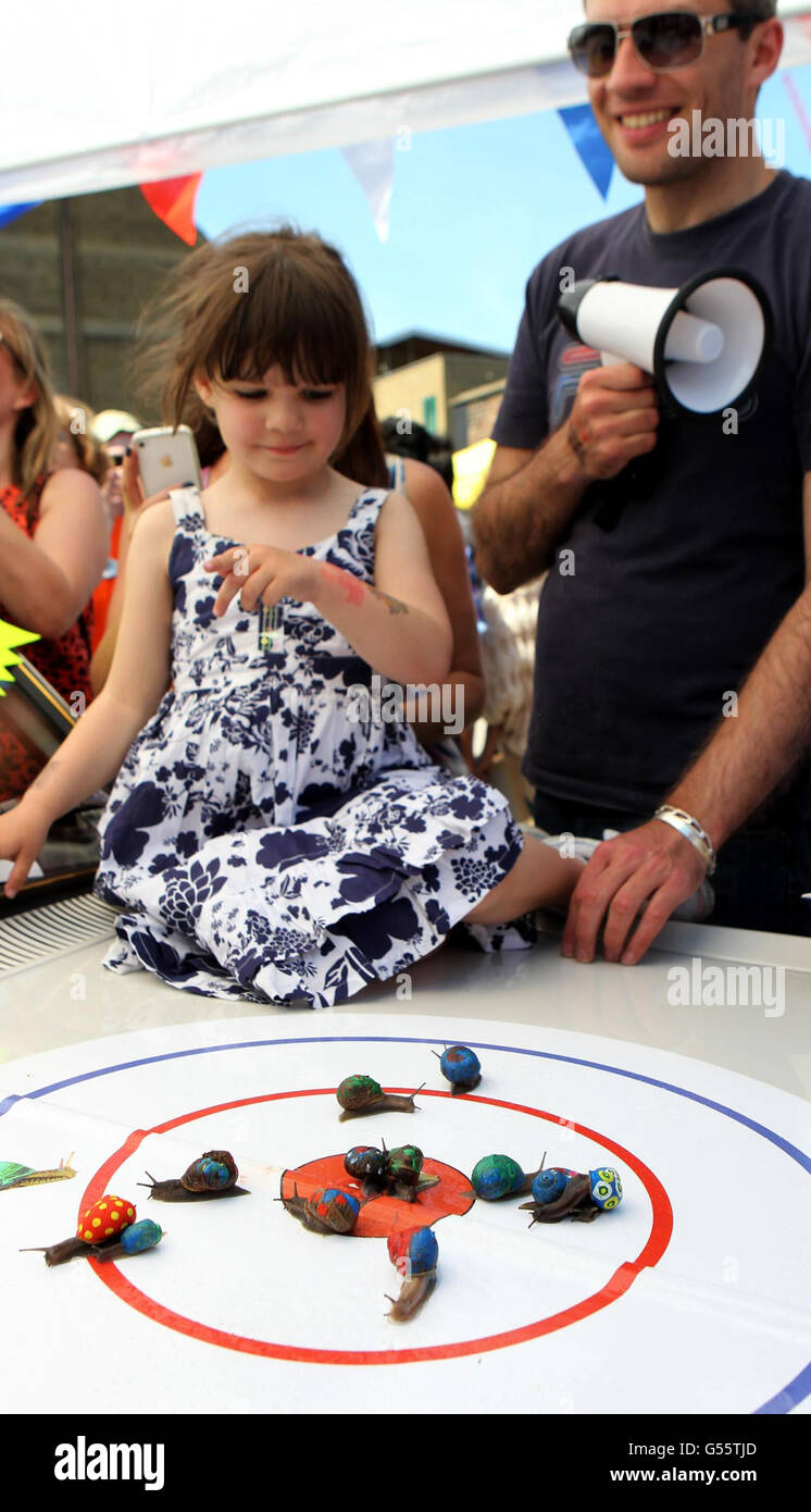 Vauxhall Art Car Boot Messe Stockfoto