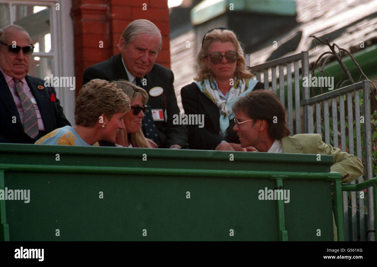 PRINZESSIN UND CLIFF: 1993 Stockfoto