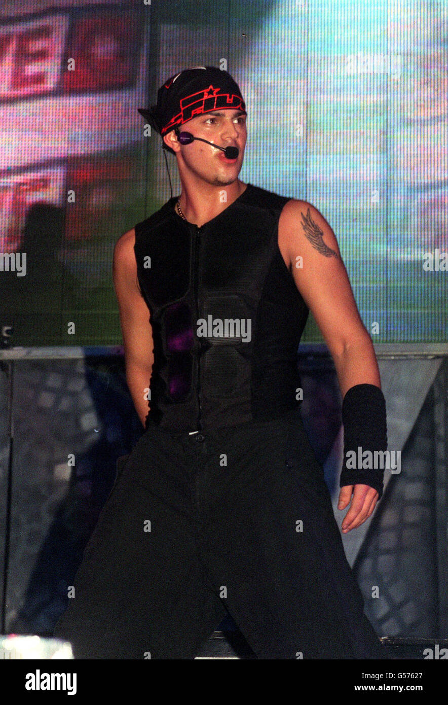 Fünf Richard Breen. 'ABS' (Richard Breen) von der BoyBand 'Five', die