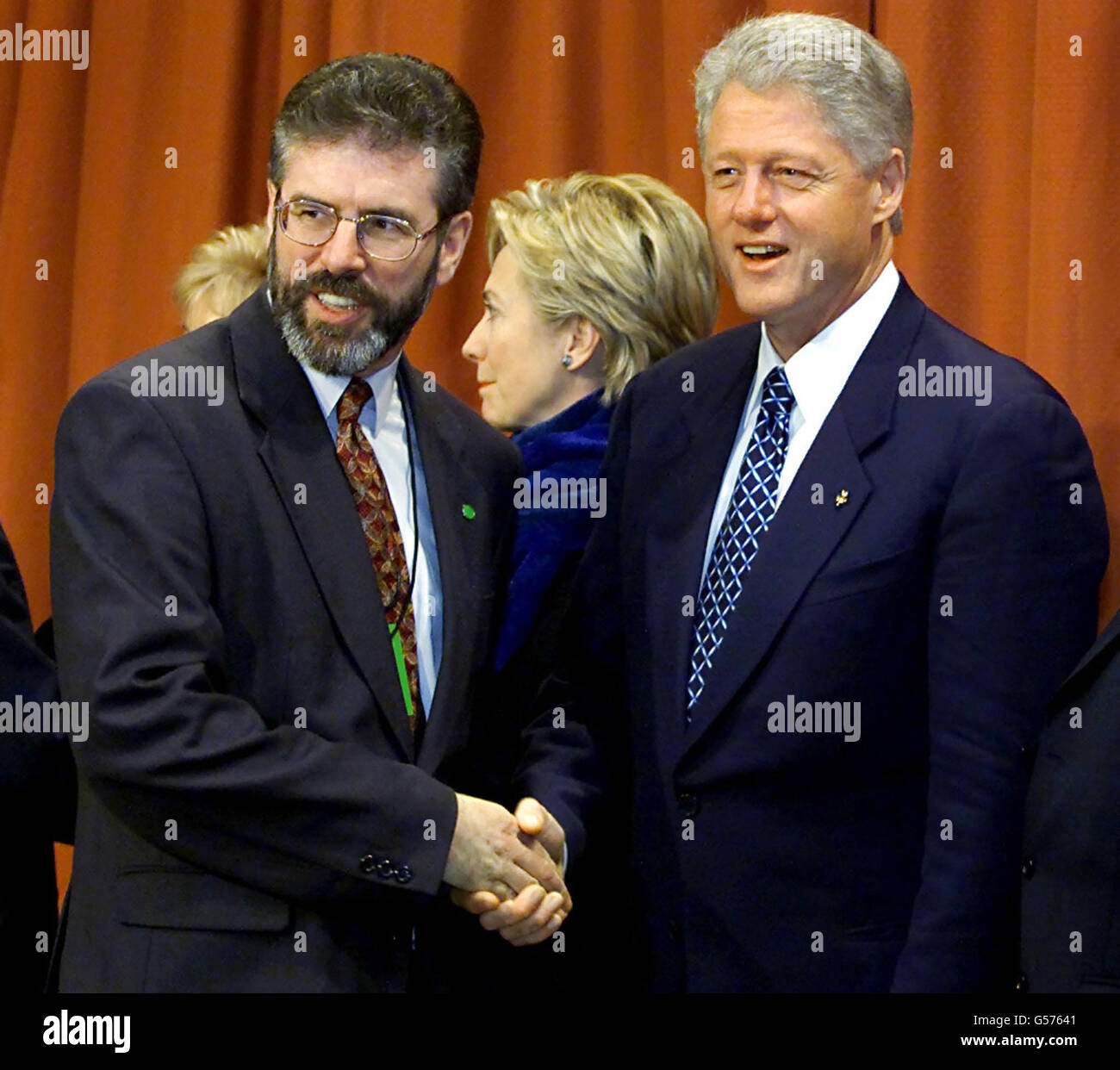 Bill clinton besuchen nordirland Fotos und Bildmaterial in hoher