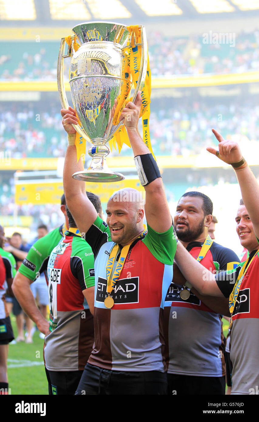 Rugby-Union - Aviva Premiership - Finale - Harlequins V Leicester Tigers - Twickenham Stadium Stockfoto