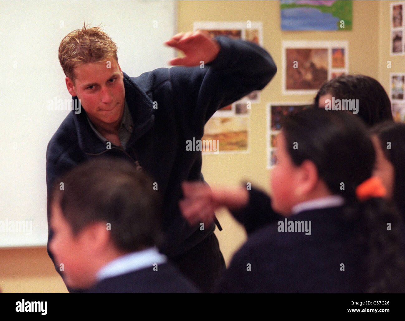 Prinz William Chile Expedition Prinz William Chile expedition Stockfoto