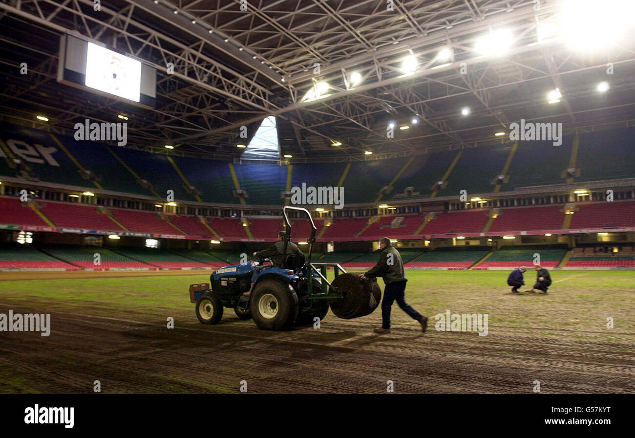 Millennium-Stadion-FA-Cup Stockfoto