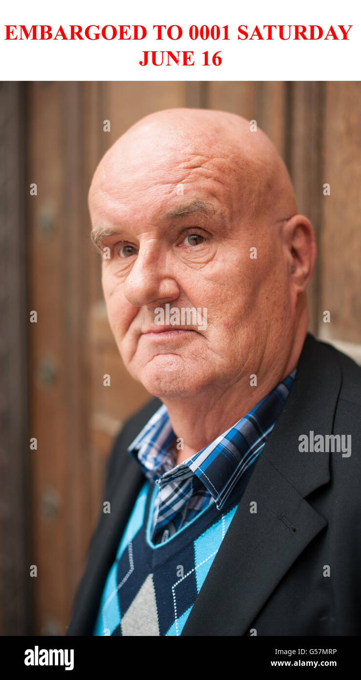 Jimmy Carlson, 64, aus Islington, London, der bei der Queen's Birthday