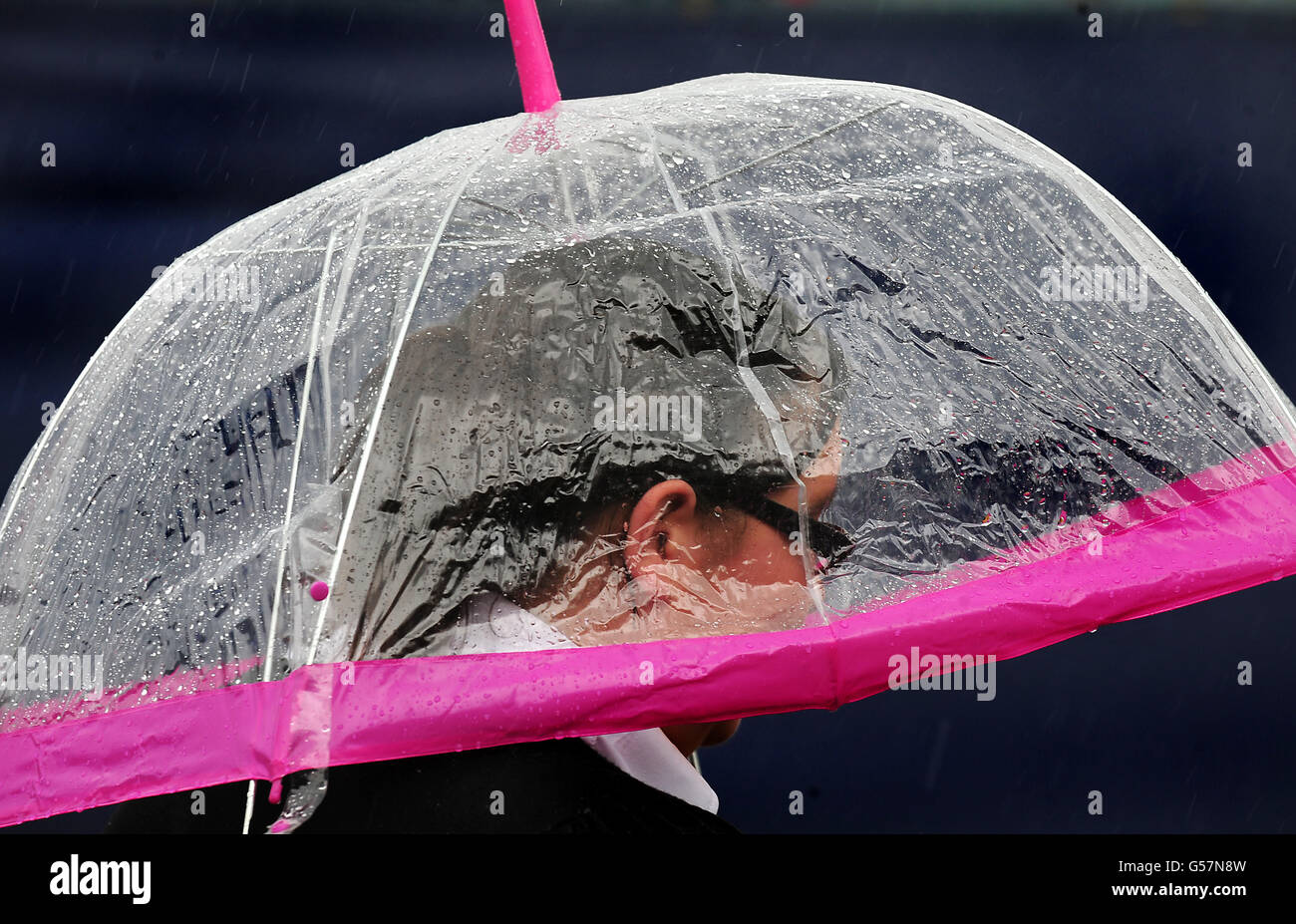 Frühling Wetter - 15. Juni Stockfoto