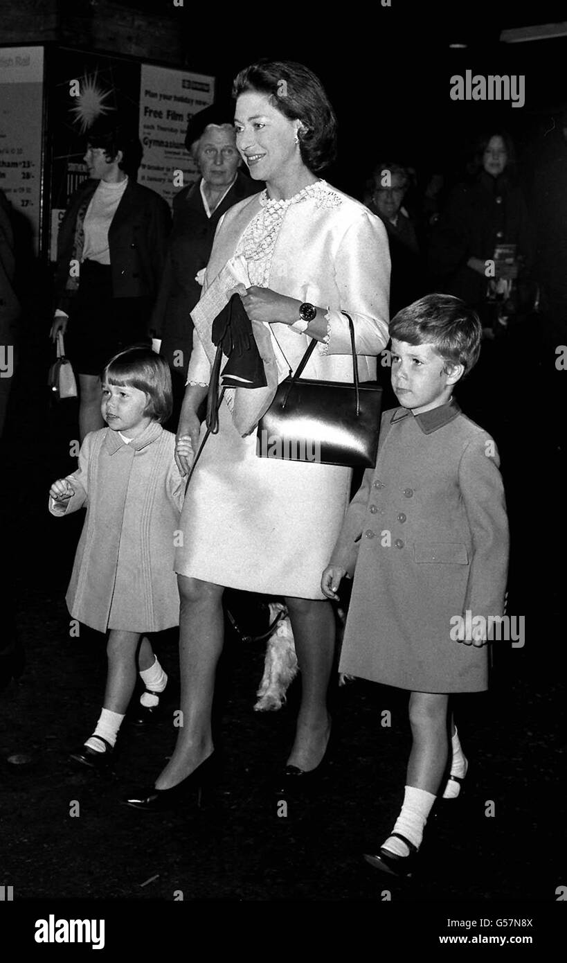 PRINZESSIN MARGARET / 1967 Stockfoto