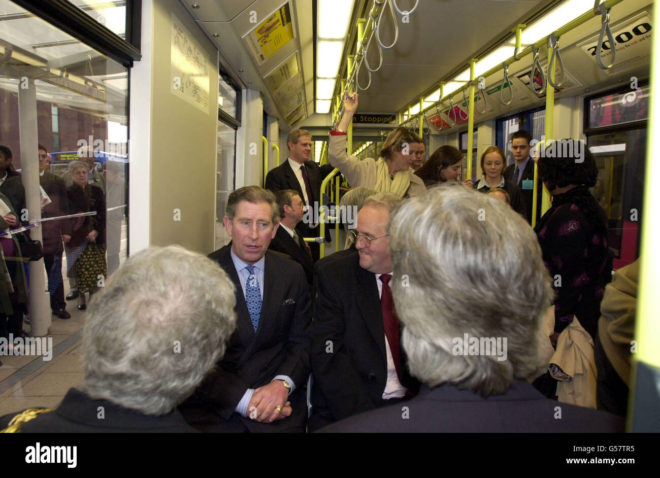 Prinz Charles Tramlink- Stockfoto