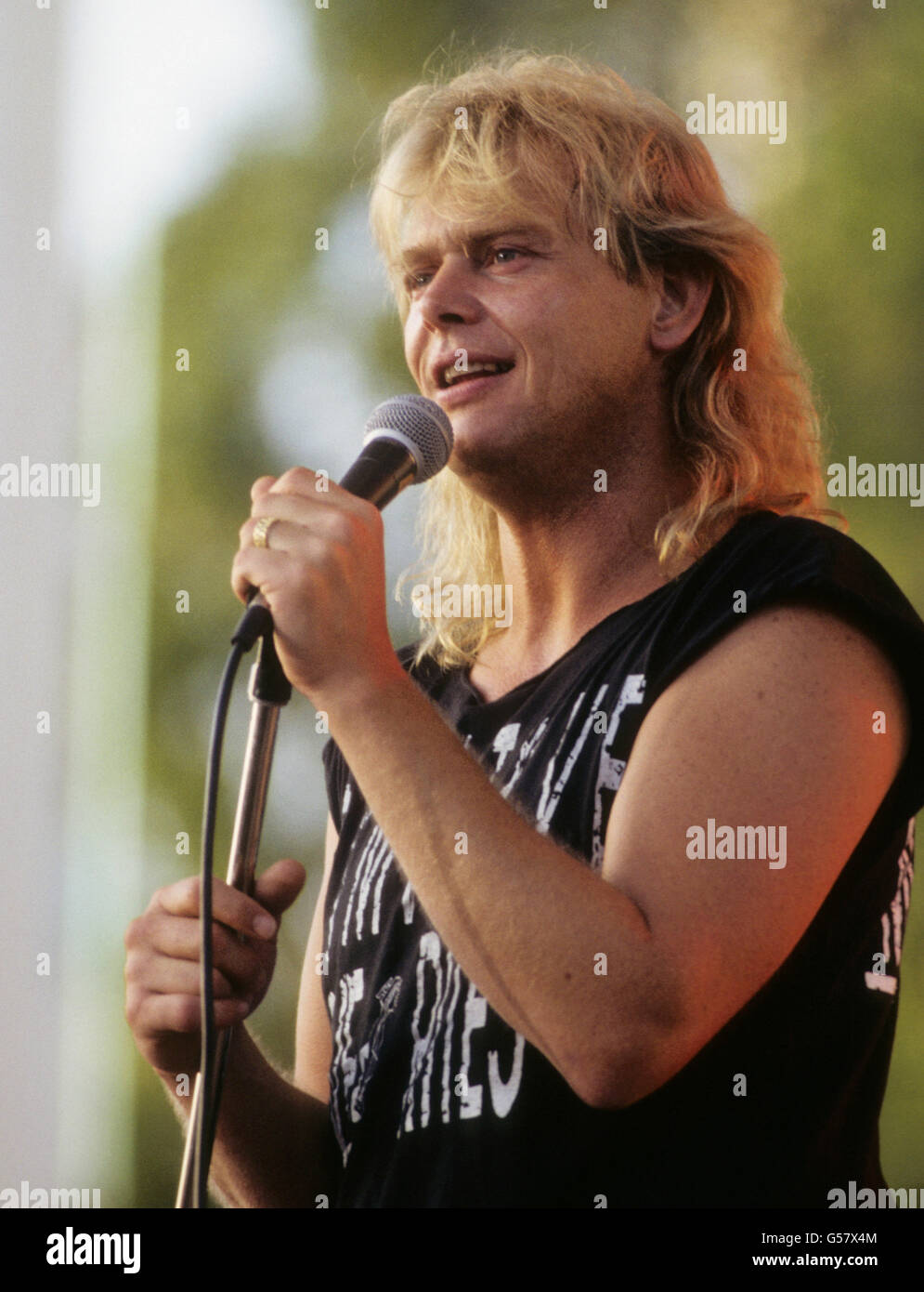 John Farnham Kunstler Australien Stockfotografie Alamy